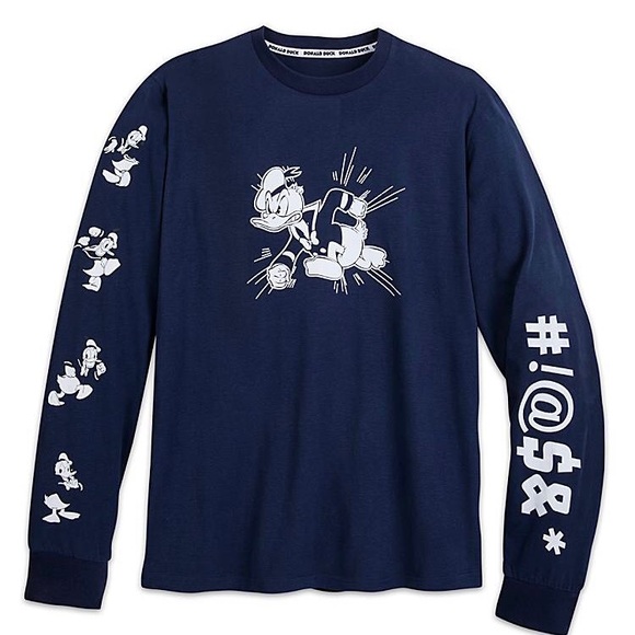 Disney Other - Donald Duck Long Sleeve Shirt